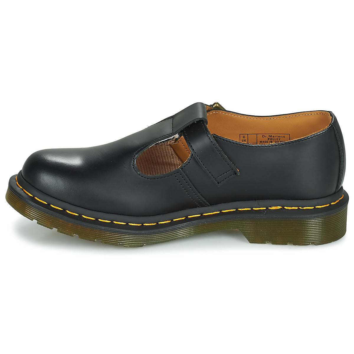 Ballerine Donna Dr. Martens POLLEY BLACK SMOOTH Nero