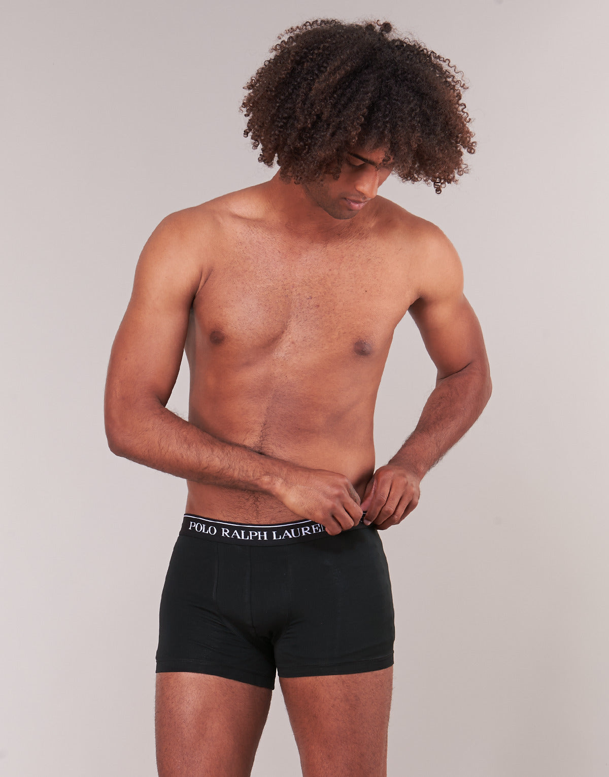 Boxer Uomo Polo Ralph Lauren CLASSIC 3 PACK TRUNK Nero