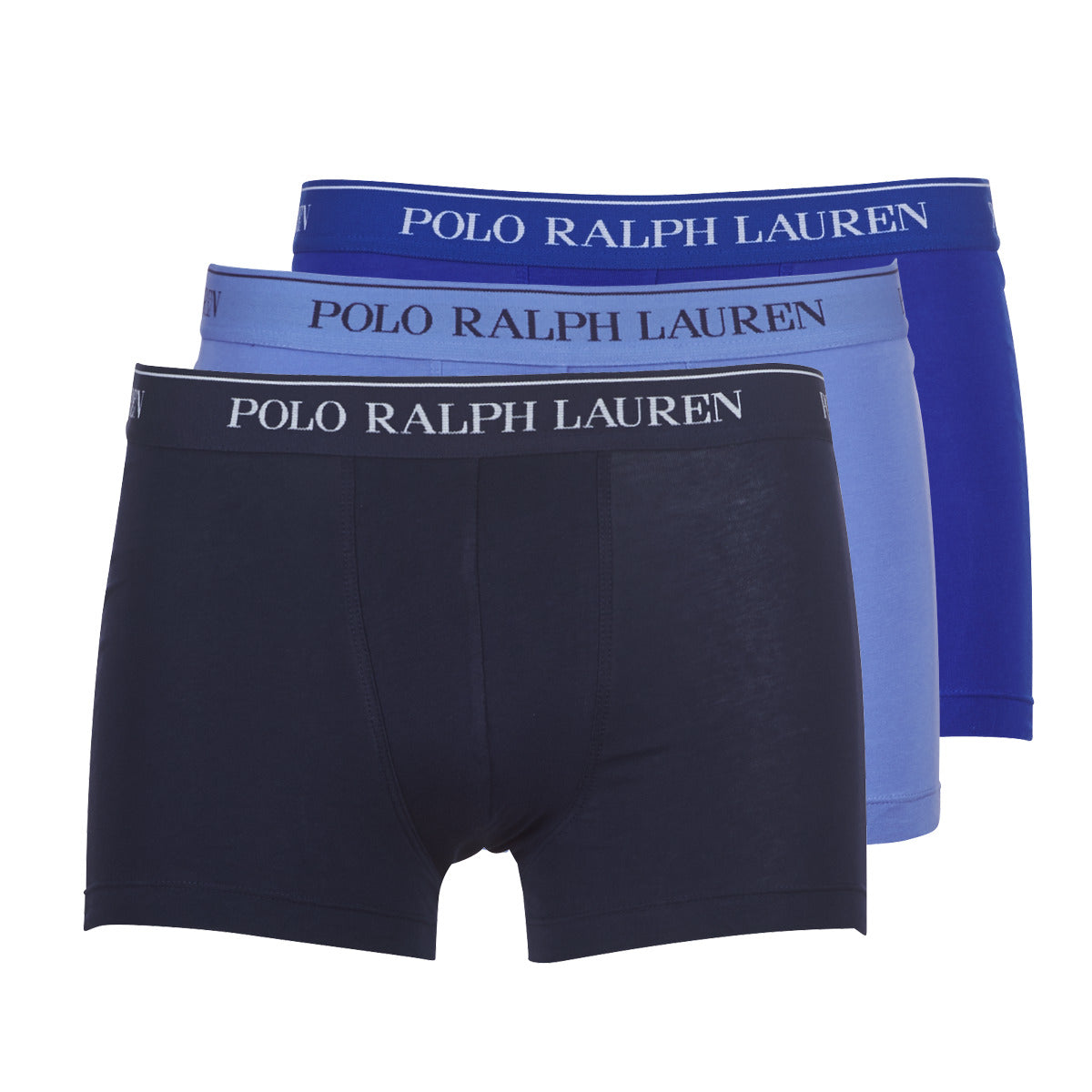 Boxer Uomo Polo Ralph Lauren CLASSIC 3 PACK TRUNK Blu
