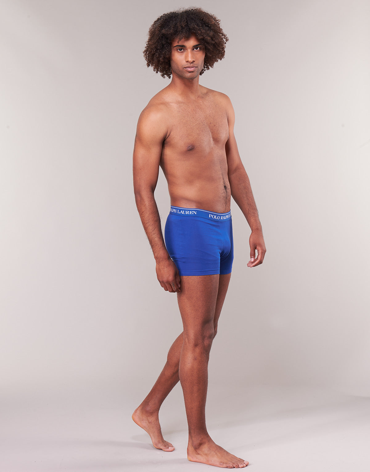 Boxer Uomo Polo Ralph Lauren CLASSIC 3 PACK TRUNK Blu
