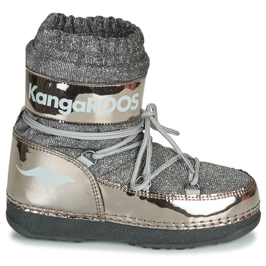 Scarpe da neve bambini ragazza Kangaroos K-MOON Grigio