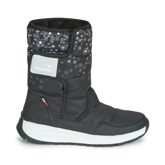 Stivali bambini ragazza Kangaroos K-FLUFF RTX Nero