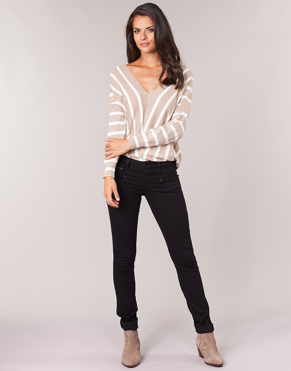 Jeans Slim Donna Freeman T.Porter ALEXA SLIM S-SDM Nero