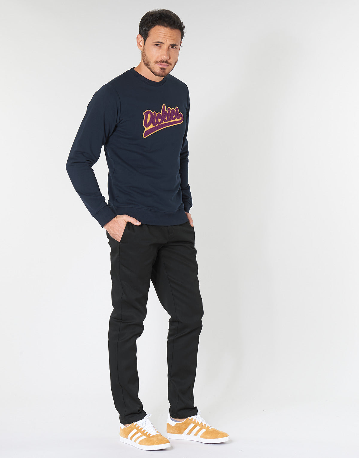 Pantalone Uomo Dickies SLIM FIT WORK PNT Nero