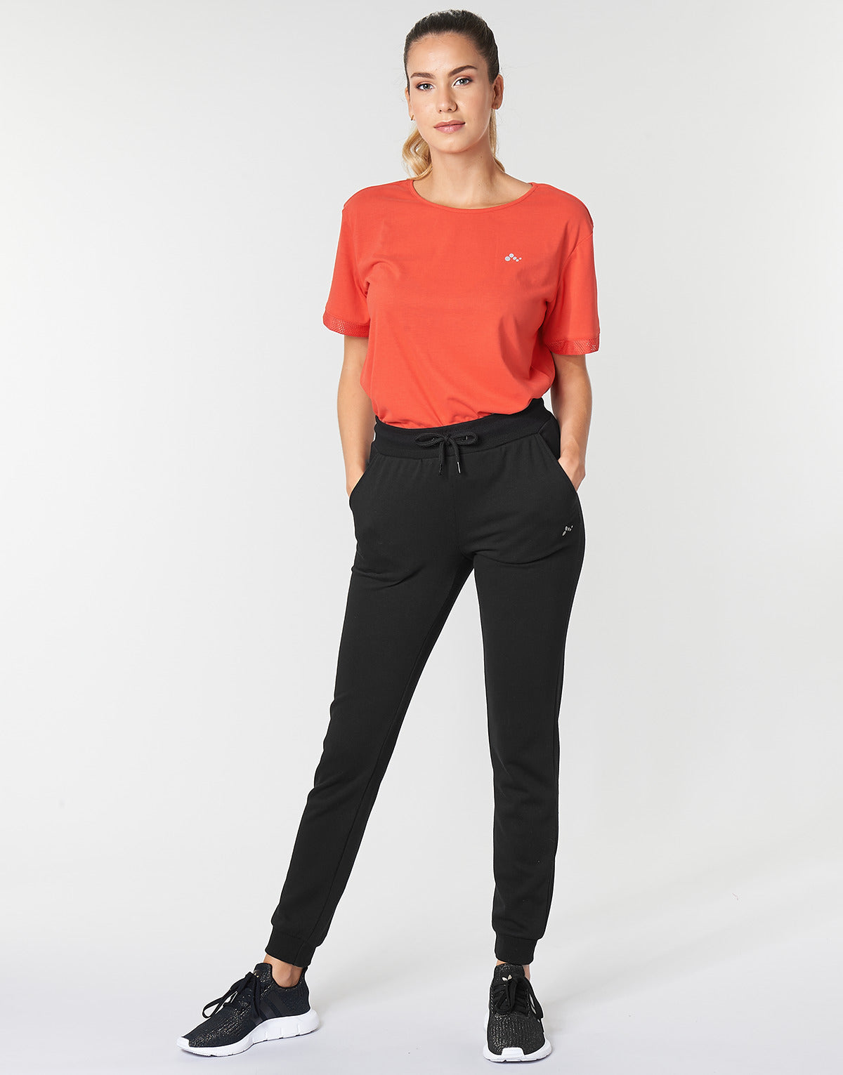 Pantaloni Sportivi Donna Only Play ONPELINA Nero