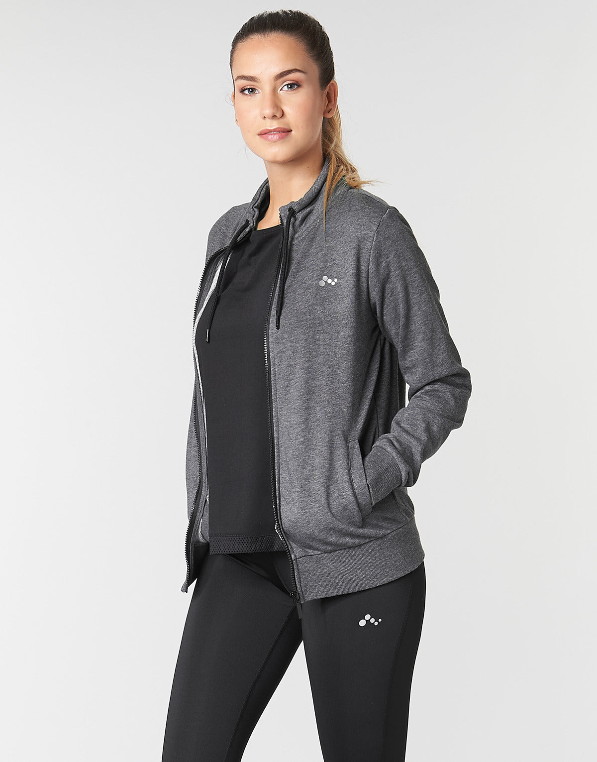 Felpa Donna Only Play ONPELINA Grigio