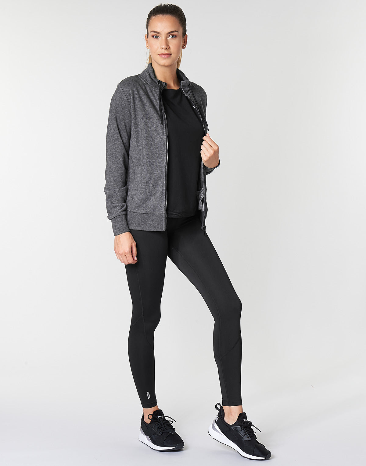 Felpa Donna Only Play ONPELINA Grigio