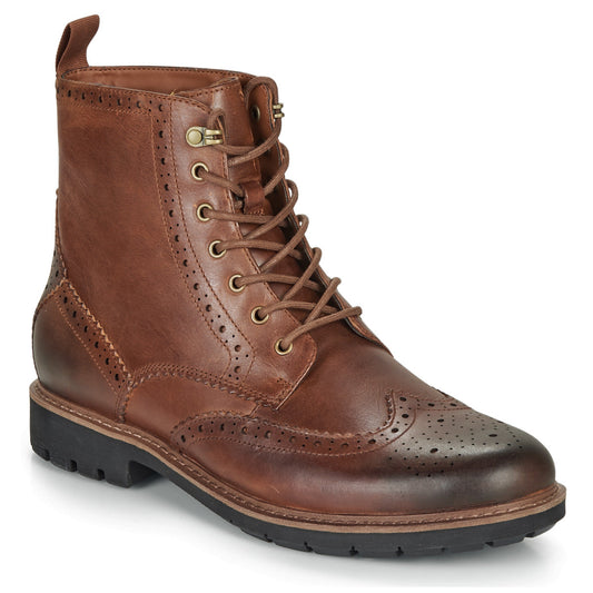 Stivaletti Uomo Clarks BATCOMBE LORD Marrone