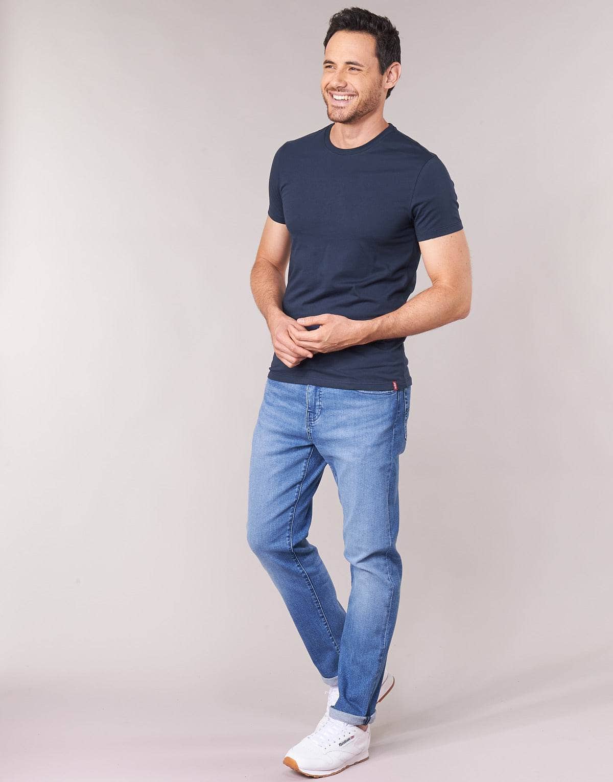 T-shirt Uomo Levis SLIM 2PK CREWNECK 1 Marine