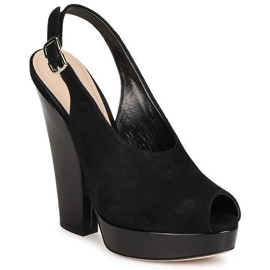 Sandali Donna Sebastian CAMOSCIO Nero