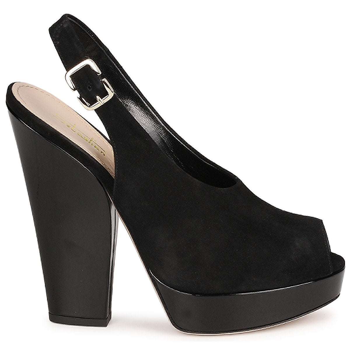 Sandali Donna Sebastian CAMOSCIO Nero
