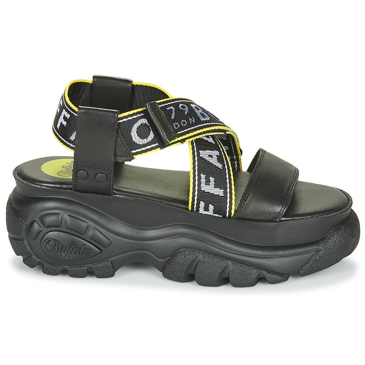 Sandali Donna Buffalo 1501024 Nero