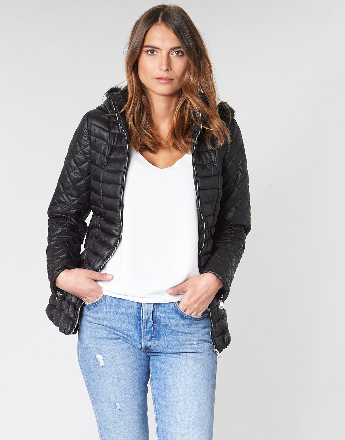 Piumino Donna Moony Mood LESLIE Nero