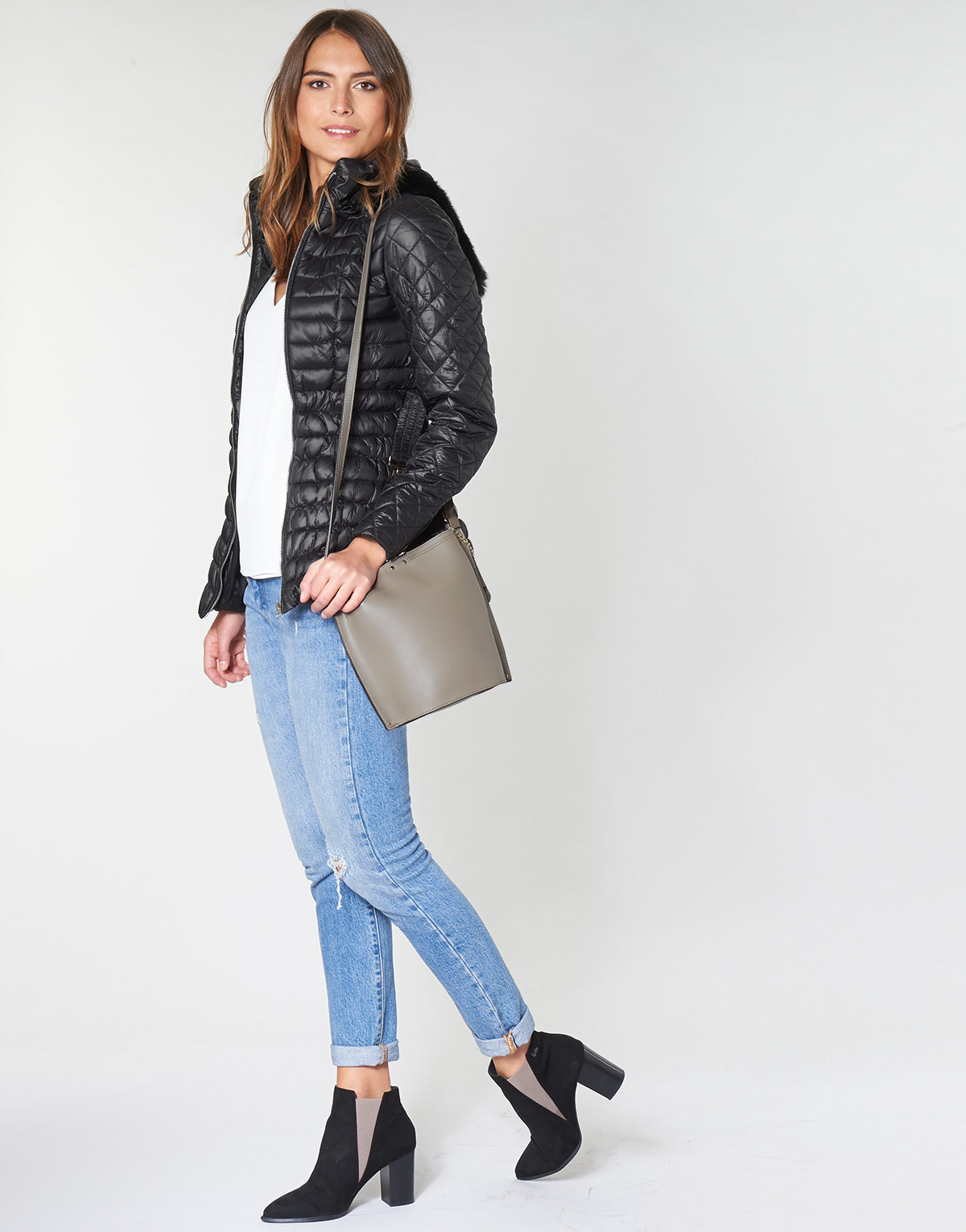 Piumino Donna Moony Mood LESLIE Nero