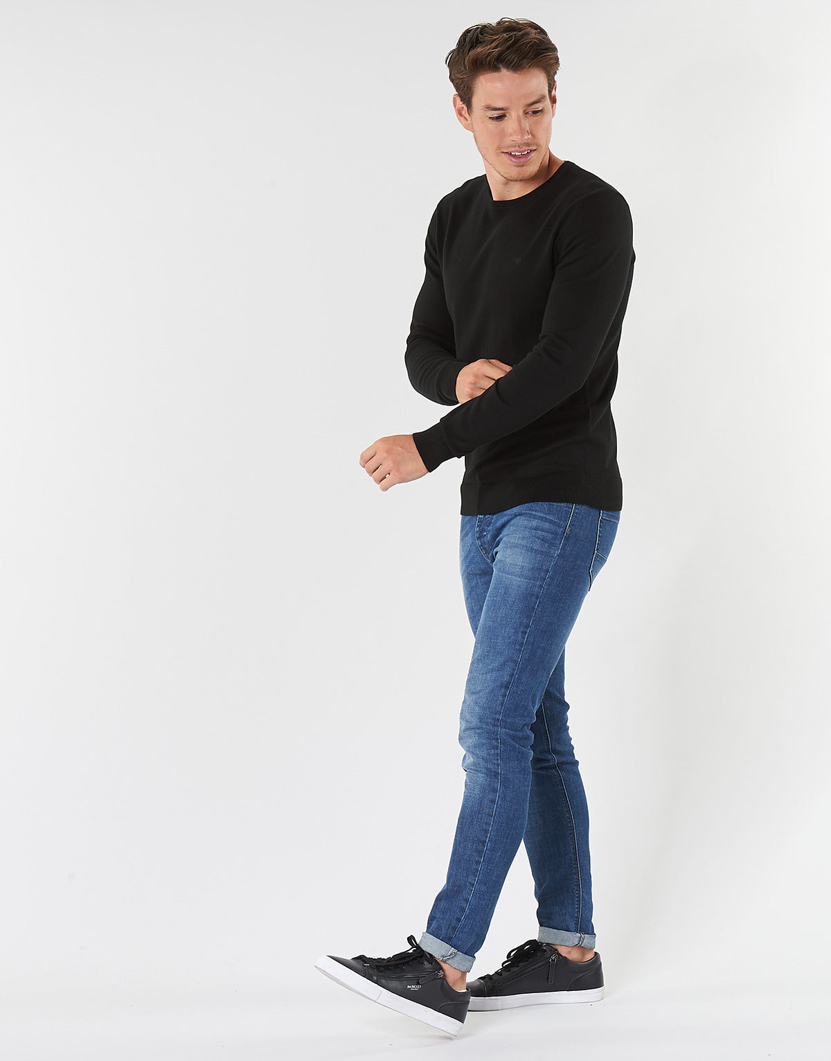 Maglione Uomo Tom Tailor FLORET Nero