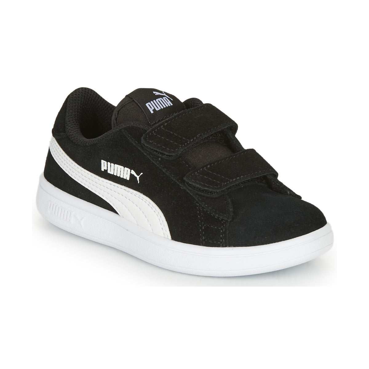 Scarpe bambini ragazzo Puma SMASH Nero