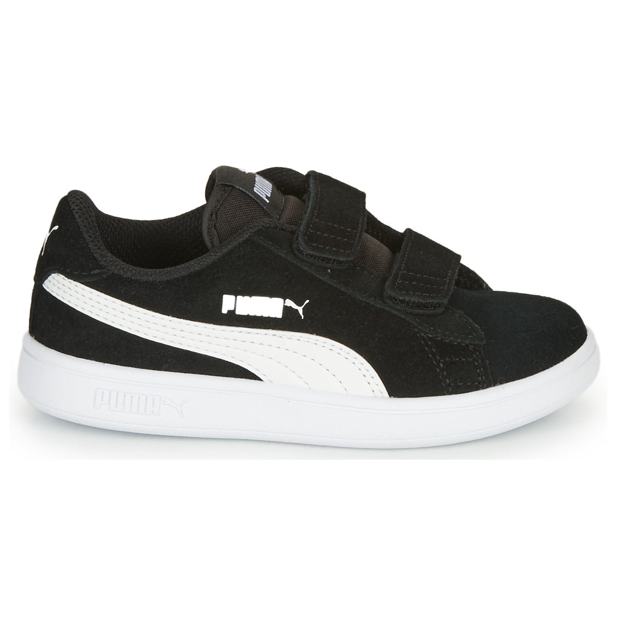 Scarpe bambini ragazzo Puma SMASH Nero