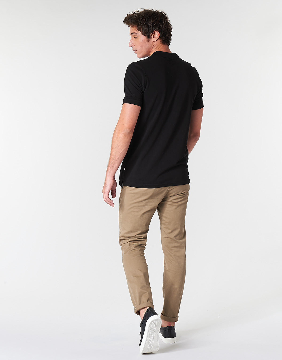 Polo Uomo Jack & Jones JJEBASIC Nero