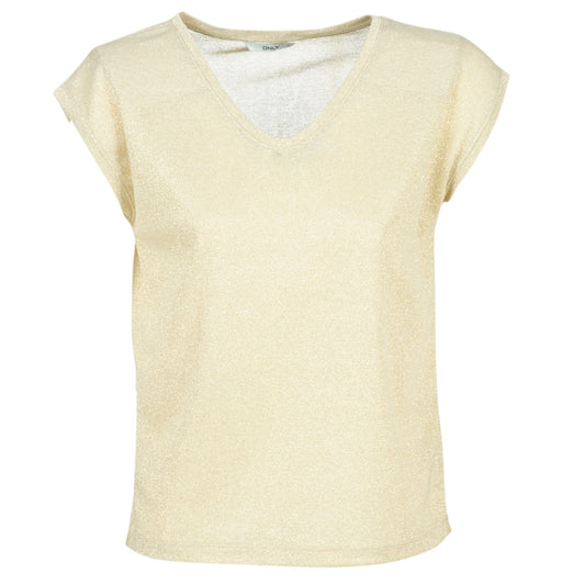 T-shirt Donna Only ONLSILVERY Oro