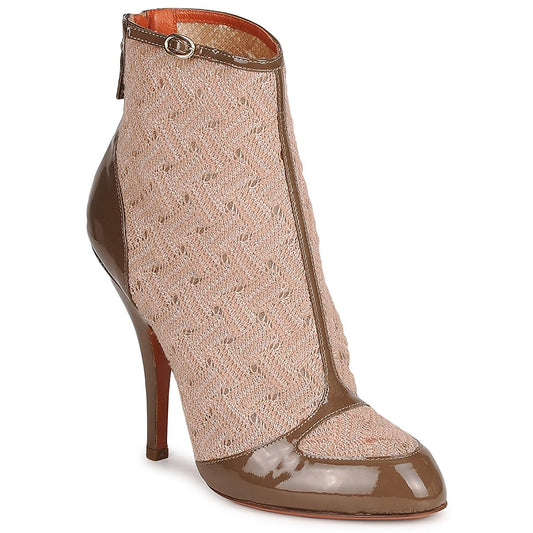Stivaletti Donna Missoni LISCIA Beige
