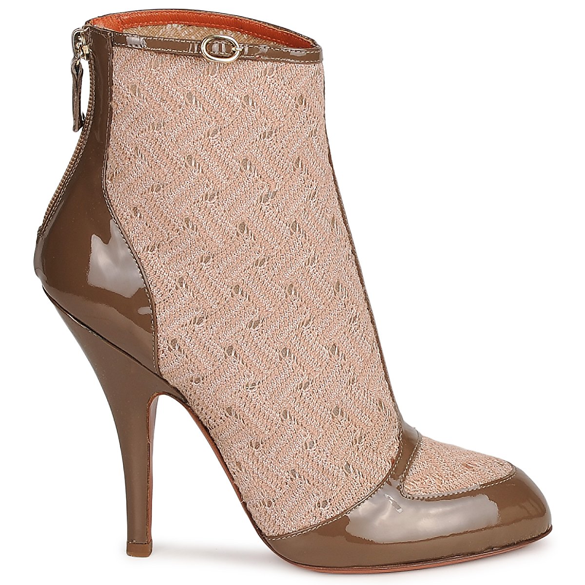 Stivaletti Donna Missoni LISCIA Beige