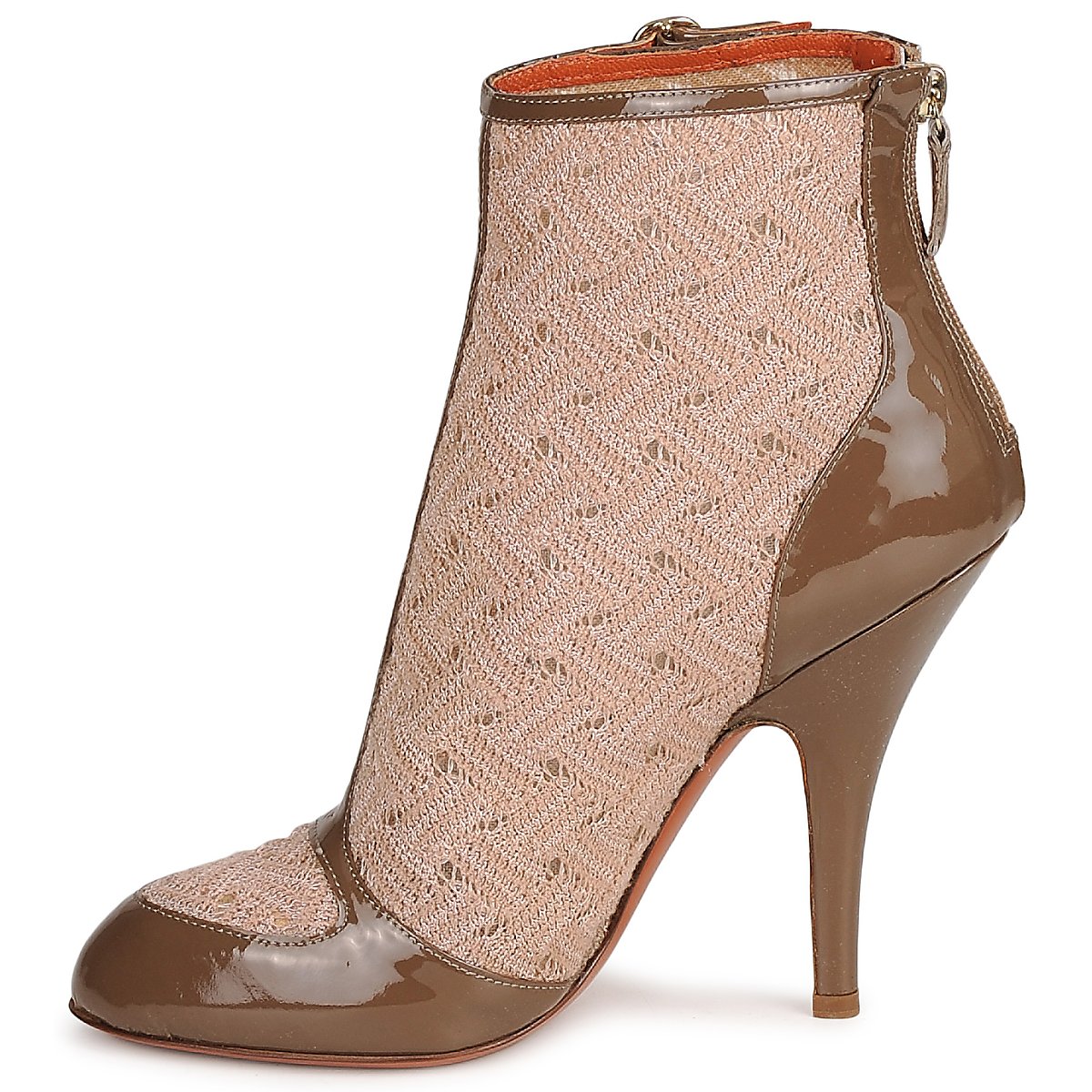 Stivaletti Donna Missoni LISCIA Beige