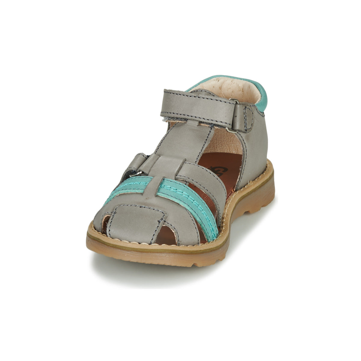 Sandali bambini ragazzo GBB SEVILLOU Grigio