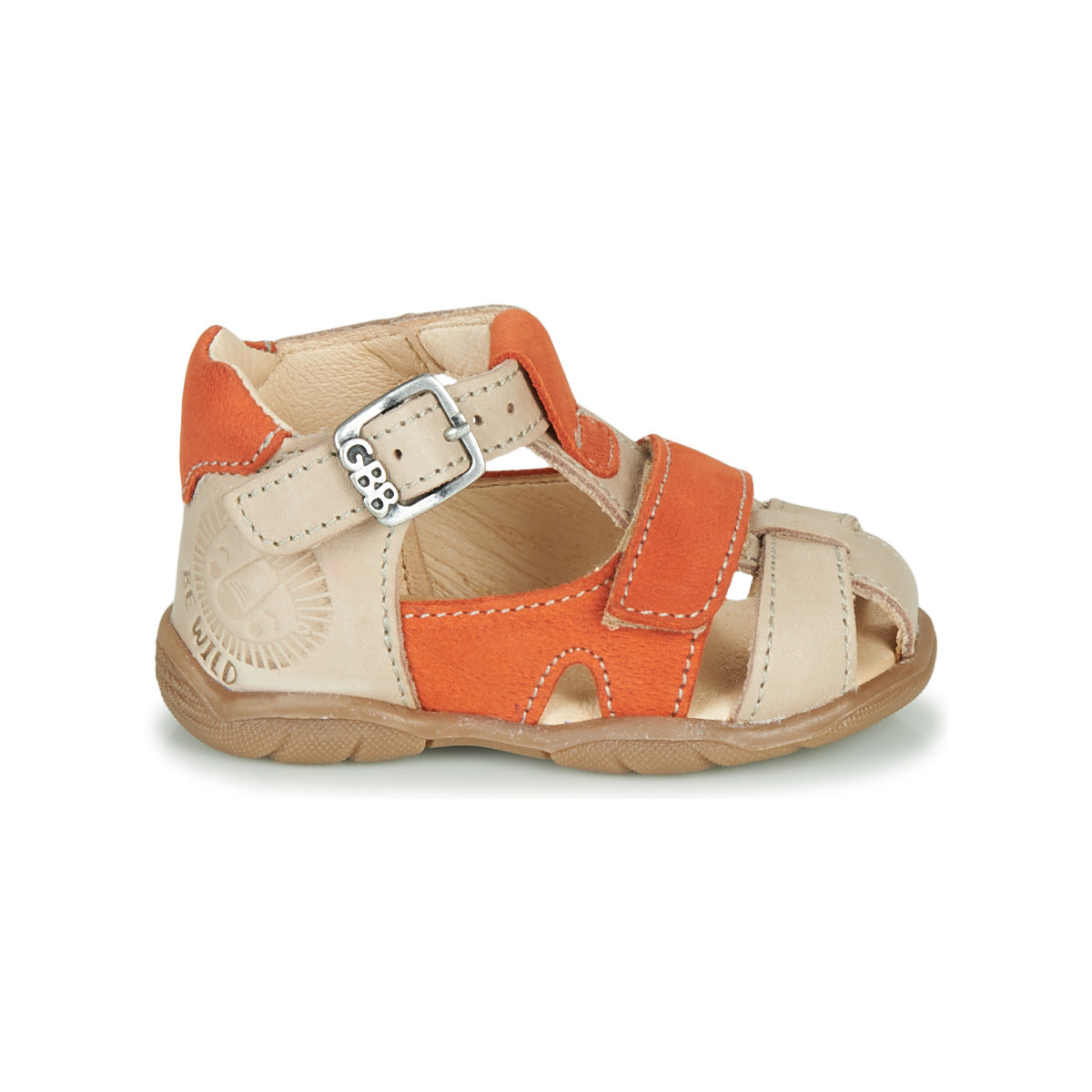 Sandali bambini ragazzo GBB SEROLO Beige