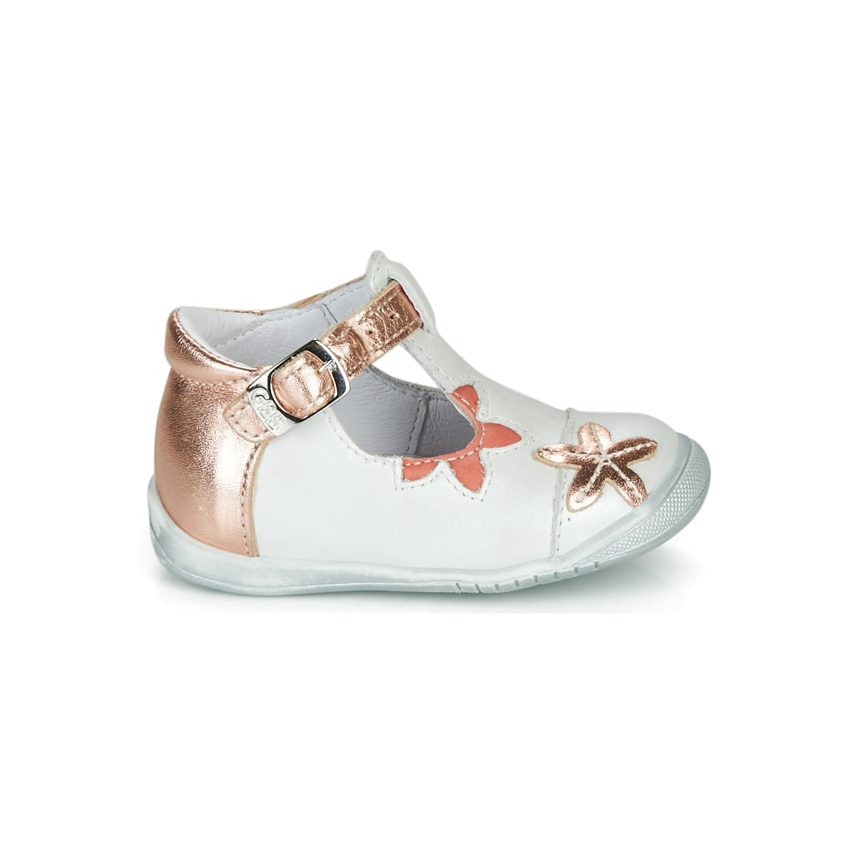 Ballerine bambina ragazza GBB ANAXI Bianco