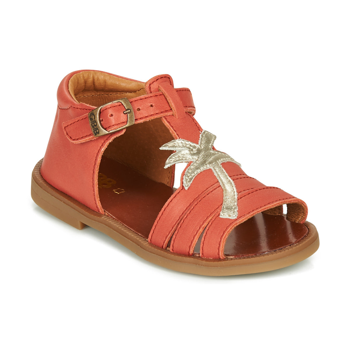 Sandali bambini ragazza GBB ARAGA Rosso