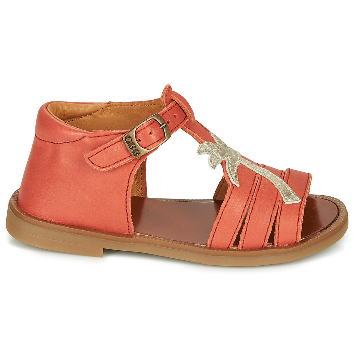 Sandali bambini ragazza GBB ARAGA Rosso