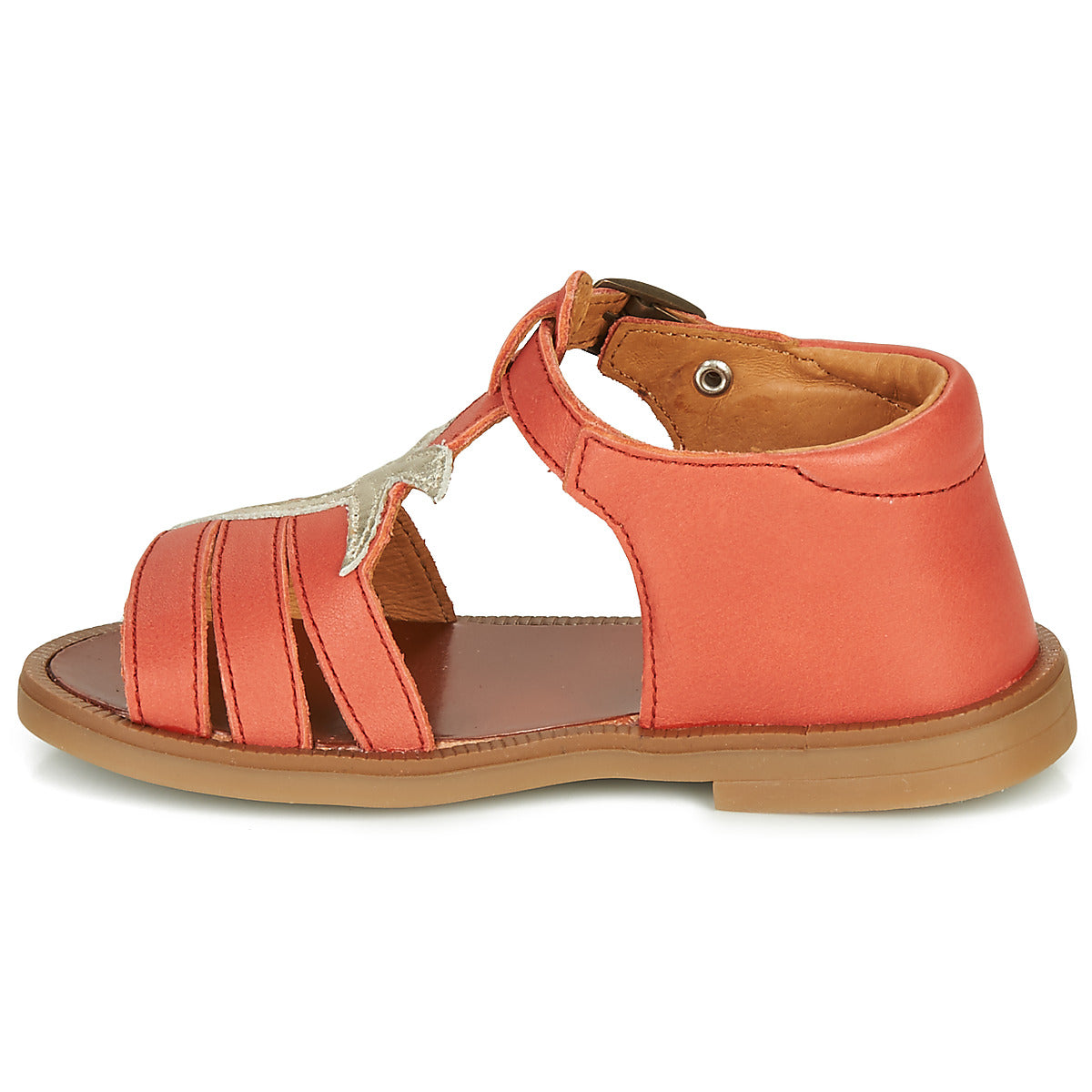 Sandali bambini ragazza GBB ARAGA Rosso