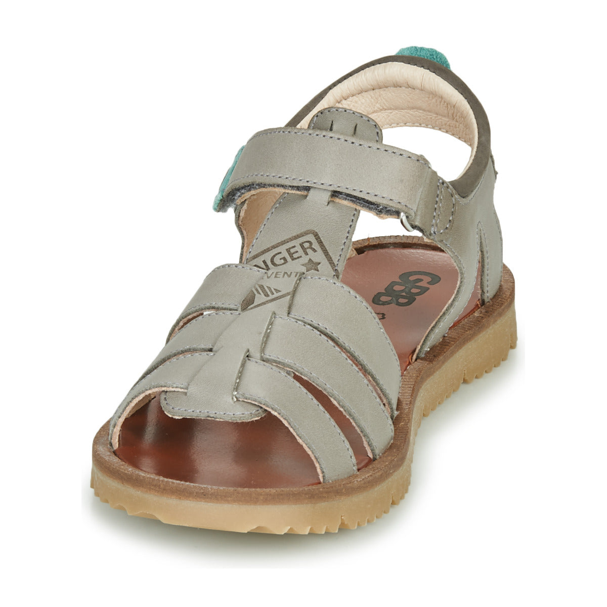 Sandali bambini ragazzo GBB PATHE Grigio