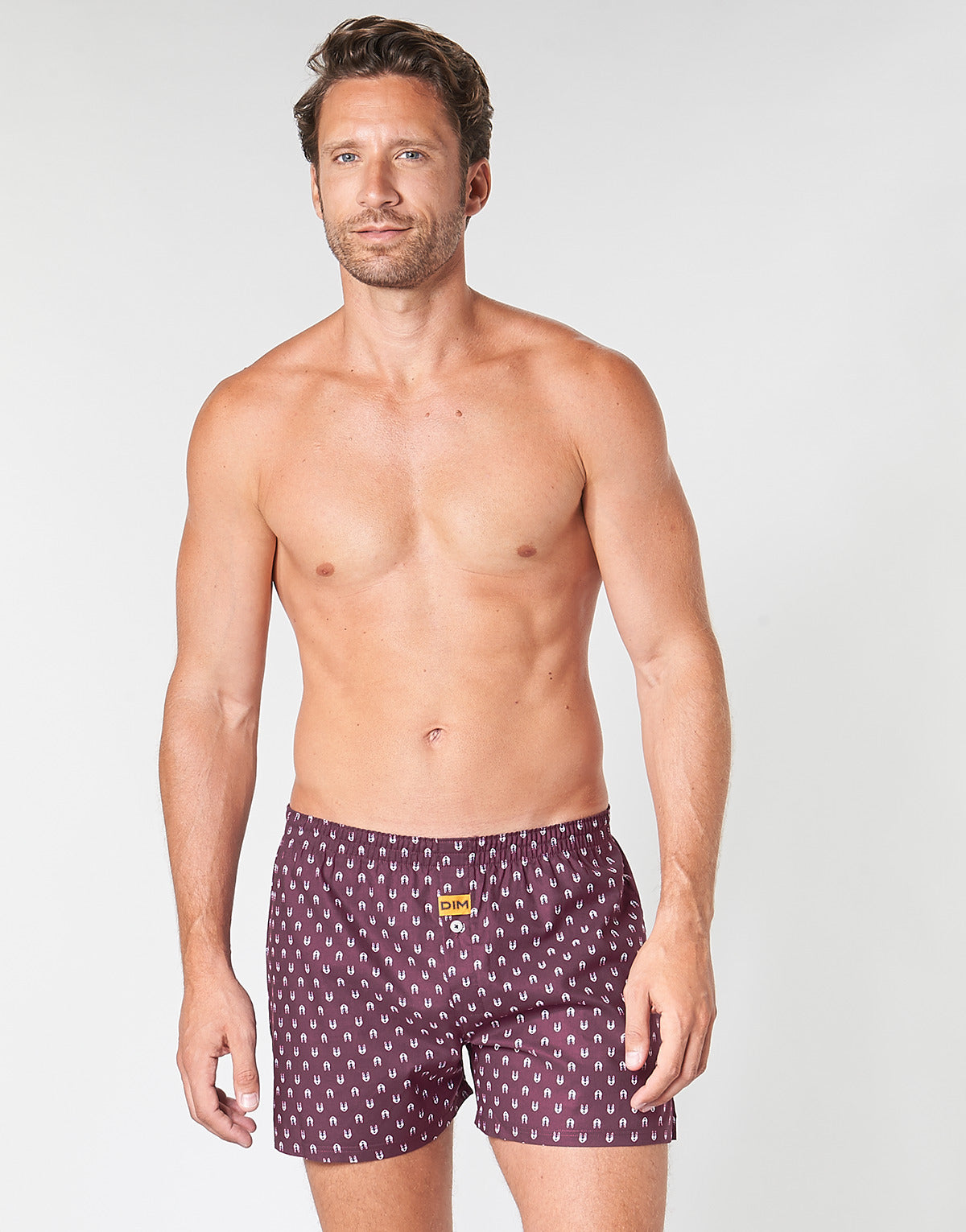 Mutande uomo Uomo DIM BOXER FLOTTANT x2 Blu