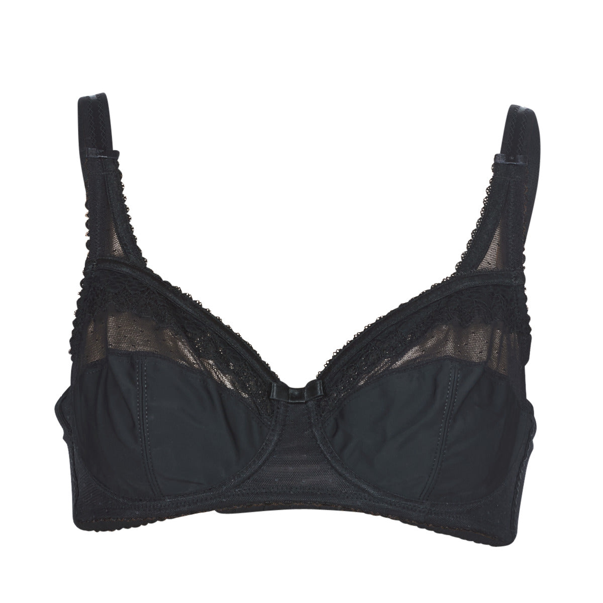 Non imbottito Donna PLAYTEX FLEUR Nero