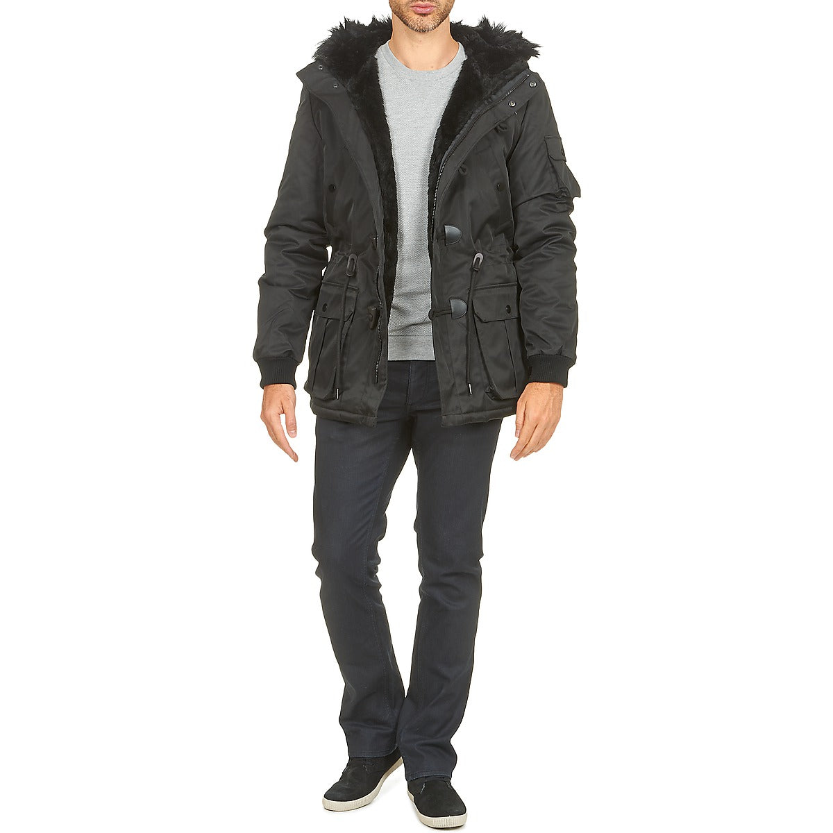 Parka Uomo Eleven Paris MAURIZ Nero