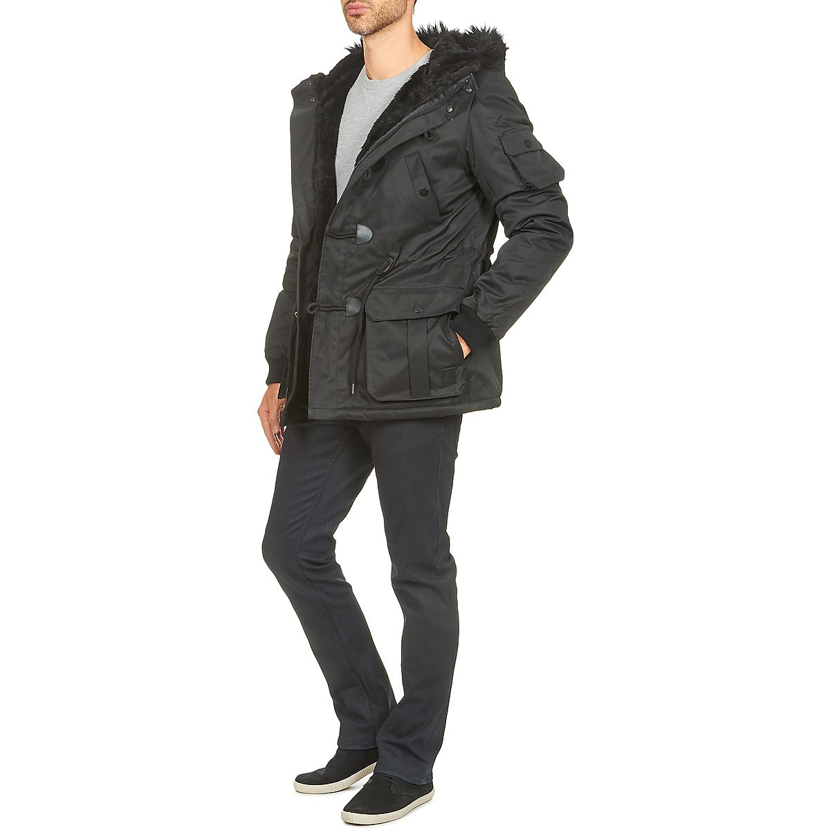 Parka Uomo Eleven Paris MAURIZ Nero