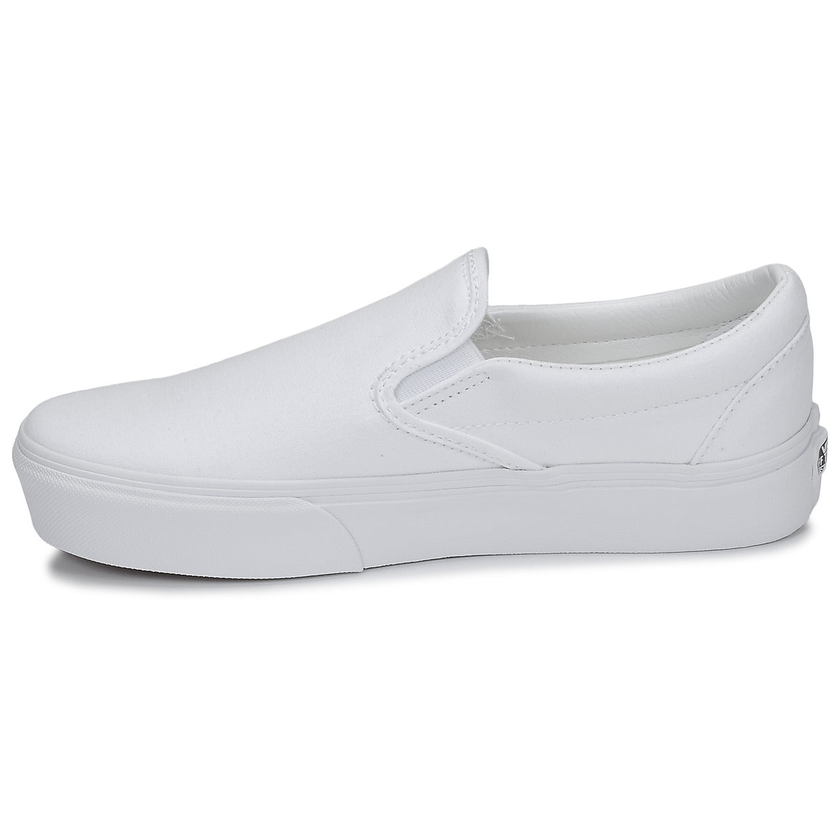 Scarpe Donna Vans Classic Slip-On Platform Bianco