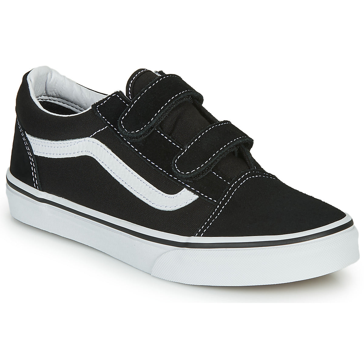 Scarpe bambini ragazza Vans OLD SKOOL V Nero