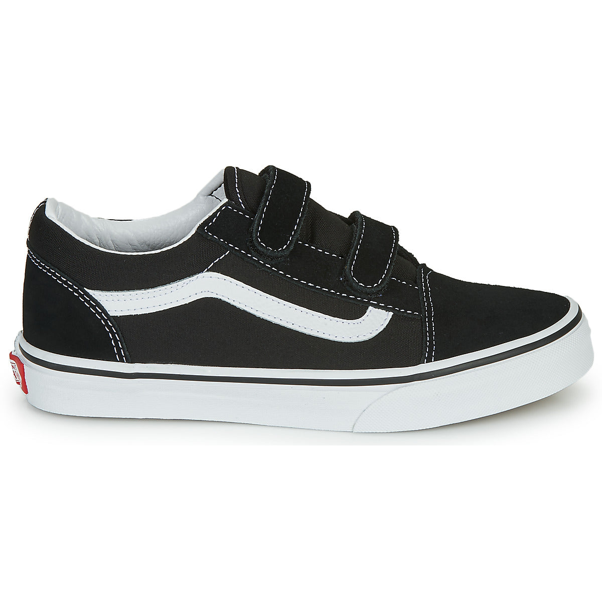Scarpe bambini ragazza Vans OLD SKOOL V Nero