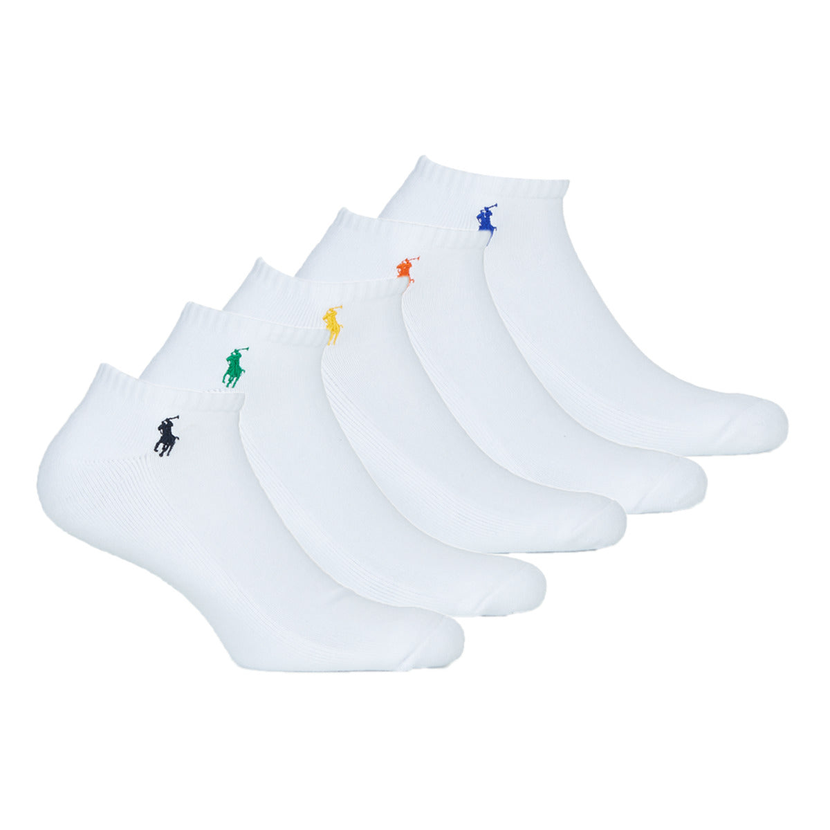 Calze sportive Uomo Polo Ralph Lauren LC PP PED 6 PACK Bianco