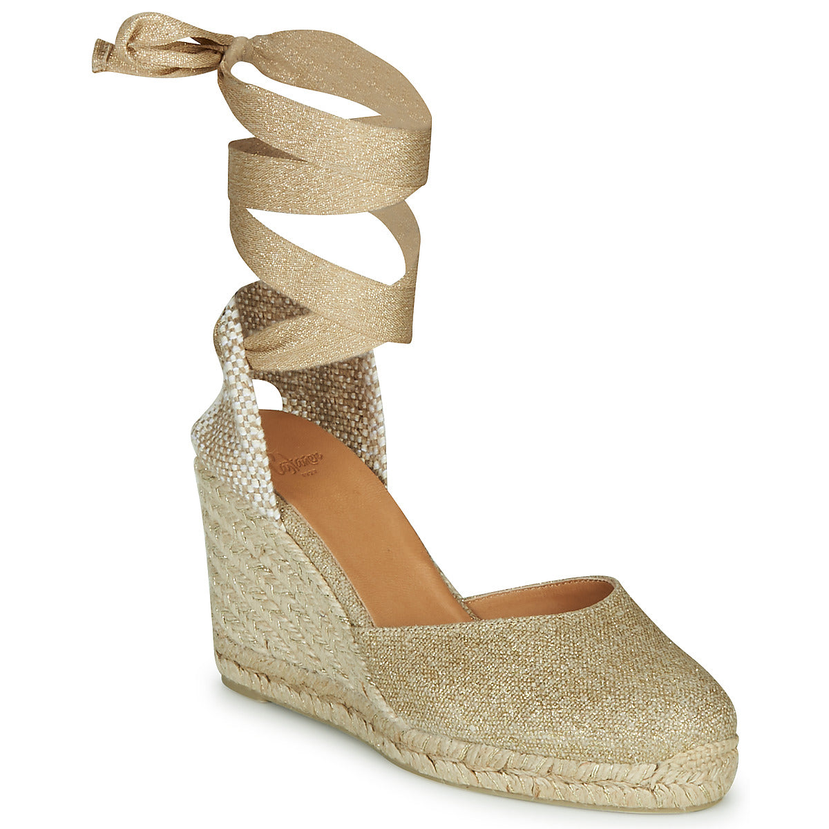 Scarpe Espadrillas Donna Castaner CARINA Oro