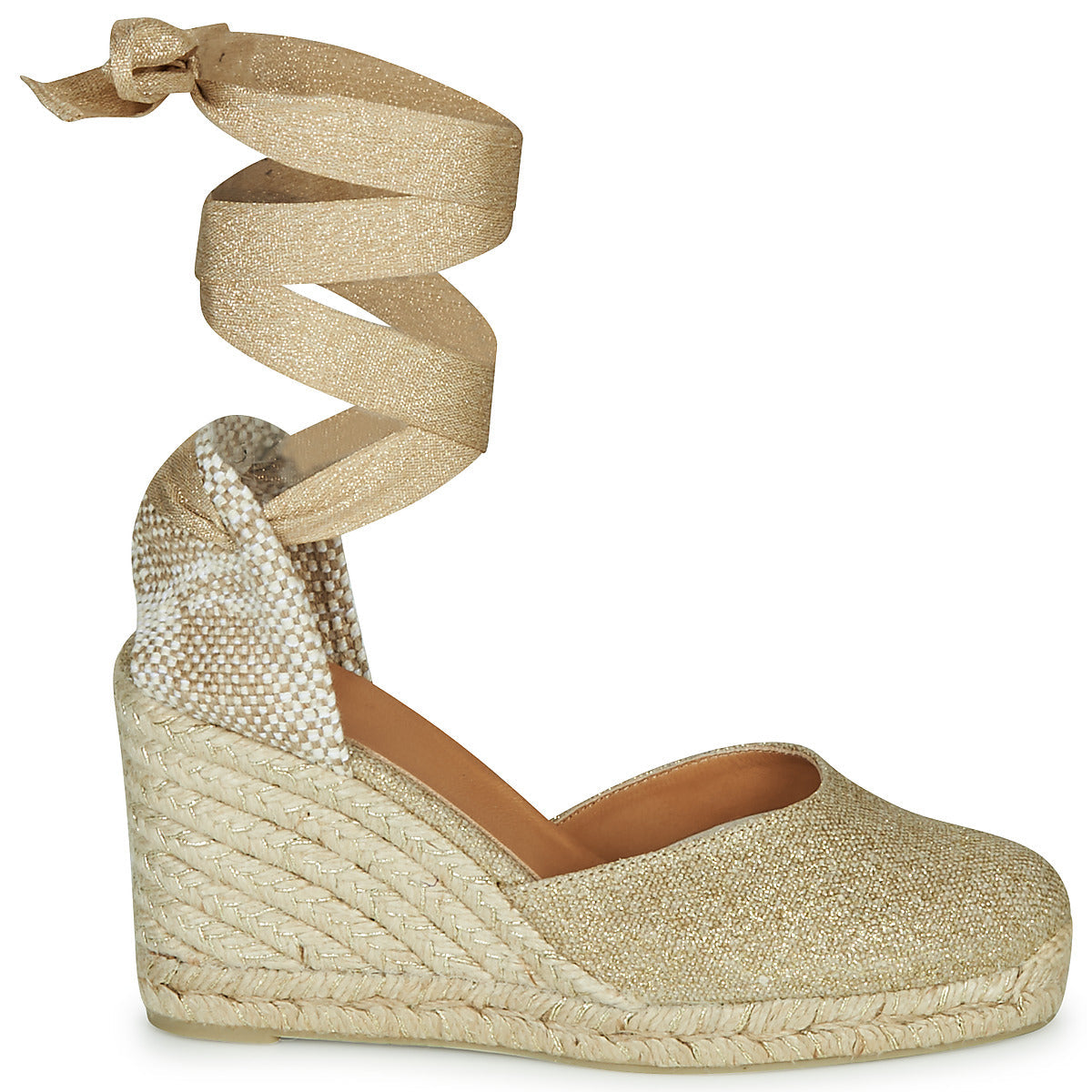 Scarpe Espadrillas Donna Castaner CARINA Oro