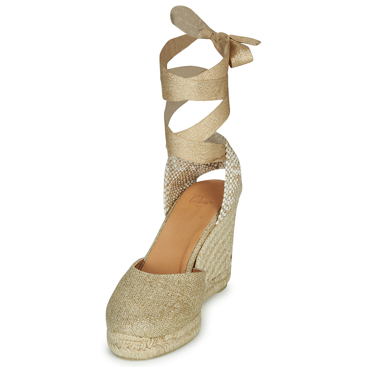 Scarpe Espadrillas Donna Castaner CARINA Oro