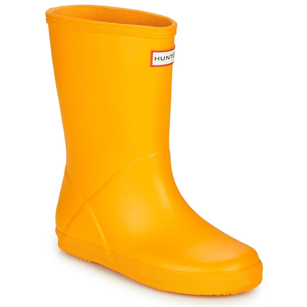 Stivali bambini ragazza Hunter KIDS FIRST CLASSIC Giallo
