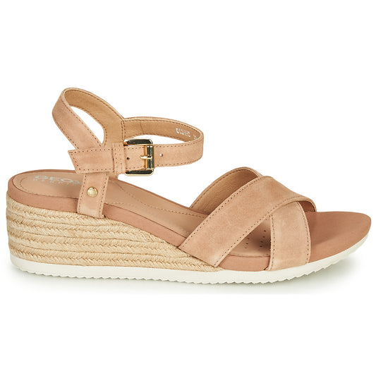 Sandali Donna Geox D ISCHIA CORDA Beige