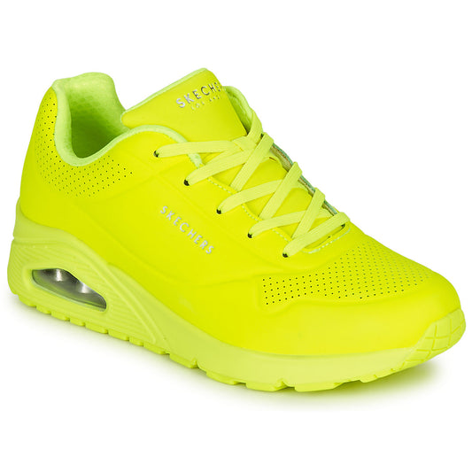 Sneakers basse Donna Skechers UNO NIGHT SHADES Giallo