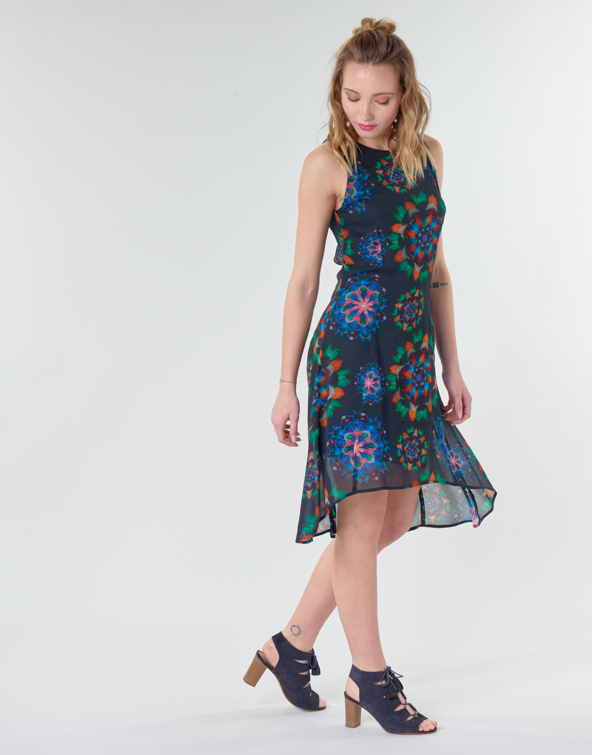 Abito corto Donna Desigual CLAIR Multicolore