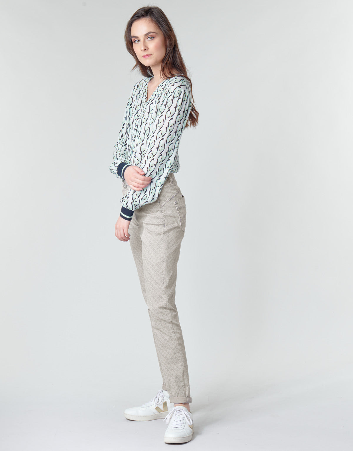 Pantalone Donna Cream ANNIE Grigio