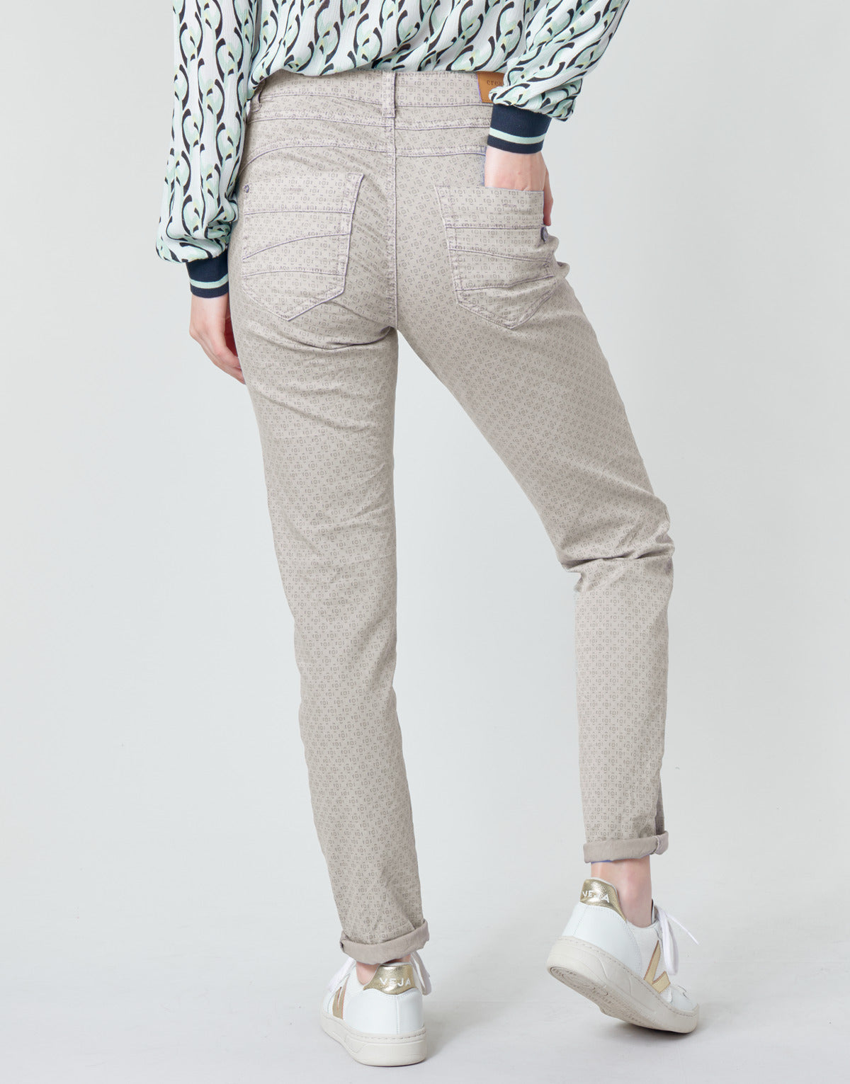 Pantalone Donna Cream ANNIE Grigio